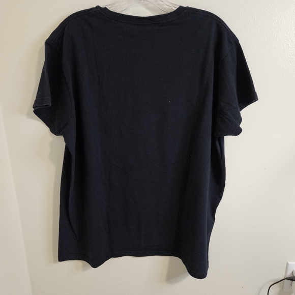 COPY - 2 Pc Lyn Dorf Wine Lovers Solid Black Tops Women's Size XL 100 %Cotton - Picture 13 of 16